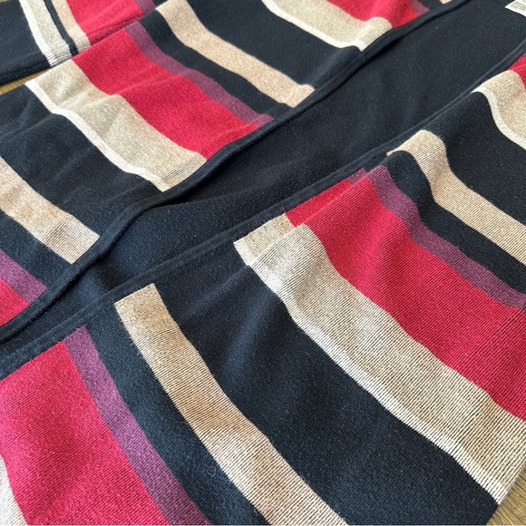 Striped Open Front Cardigan - Picture 2 of 9